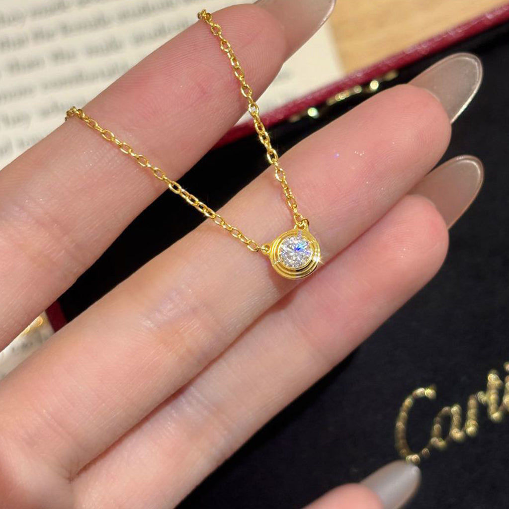 [LUXE JEWELRY] DAMOUR DIAMOND NECKLACE