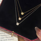 [LUXE JEWELRY] DAMOUR DIAMOND NECKLACE