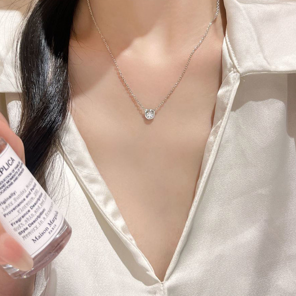 [LUXE JEWELRY] DAMOUR DIAMOND NECKLACE