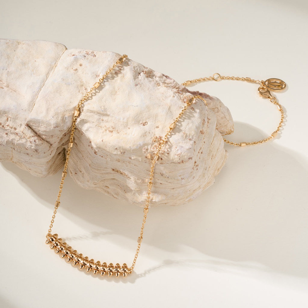 [LUXE JEWELRY] CLASH  SMALL NECKLACE