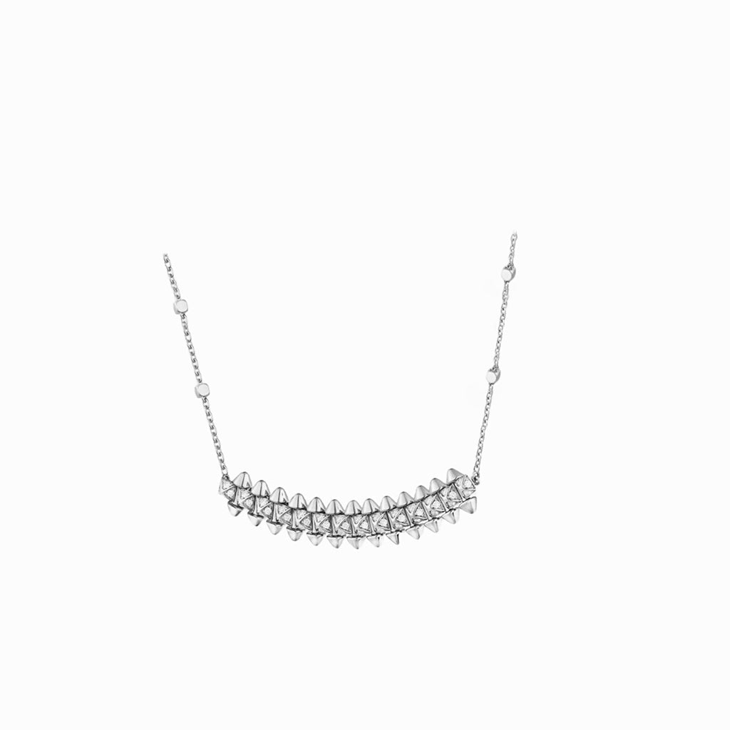 [LUXE JEWELRY] CLASH  SMALL FULL DIAMOND NECKLACE
