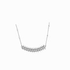 [LUXE JEWELRY] CLASH  SMALL FULL DIAMOND NECKLACE