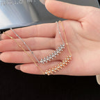 [LUXE JEWELRY] CLASH  MEDIUM DIAMOND NECKLACE