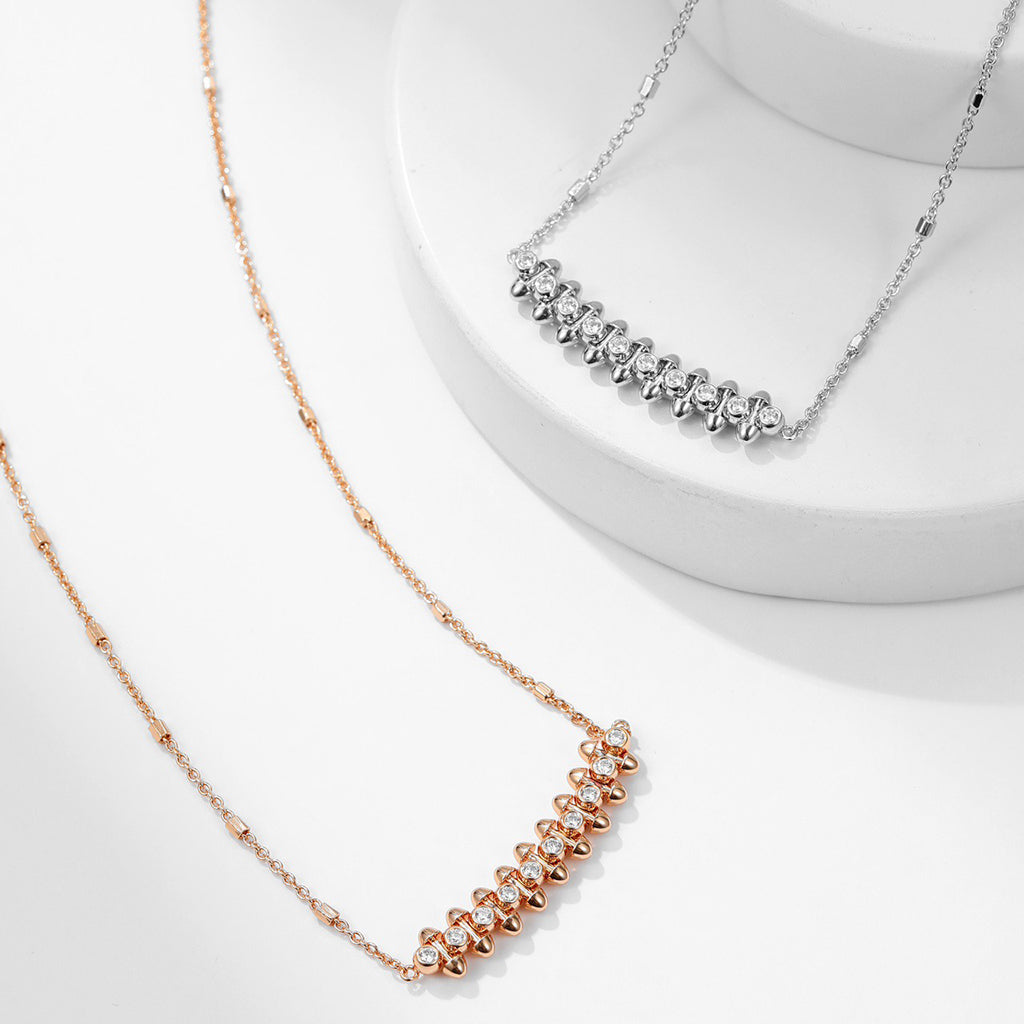 [LUXE JEWELRY] CLASH  MEDIUM DIAMOND NECKLACE