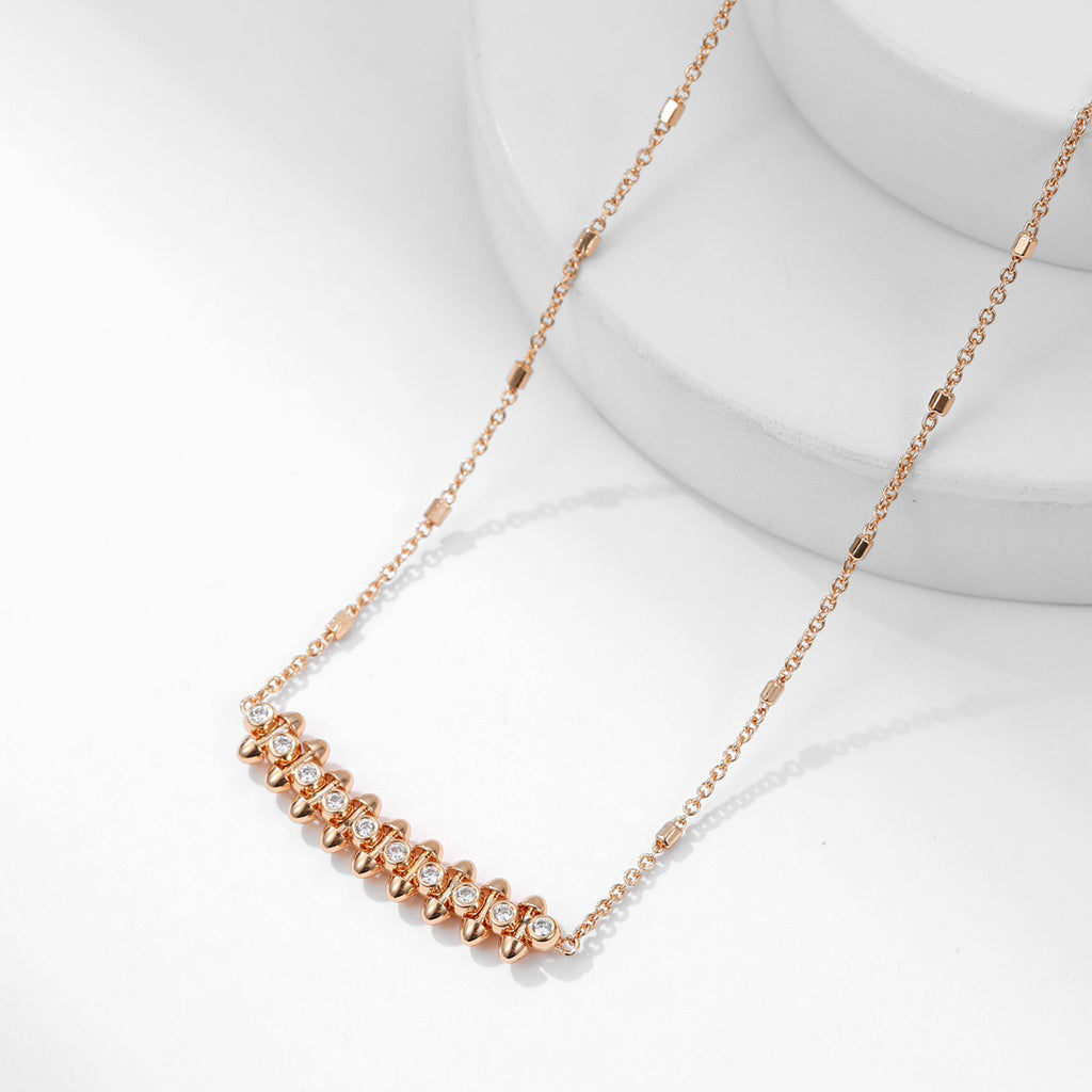 [LUXE JEWELRY] CLASH  MEDIUM DIAMOND NECKLACE