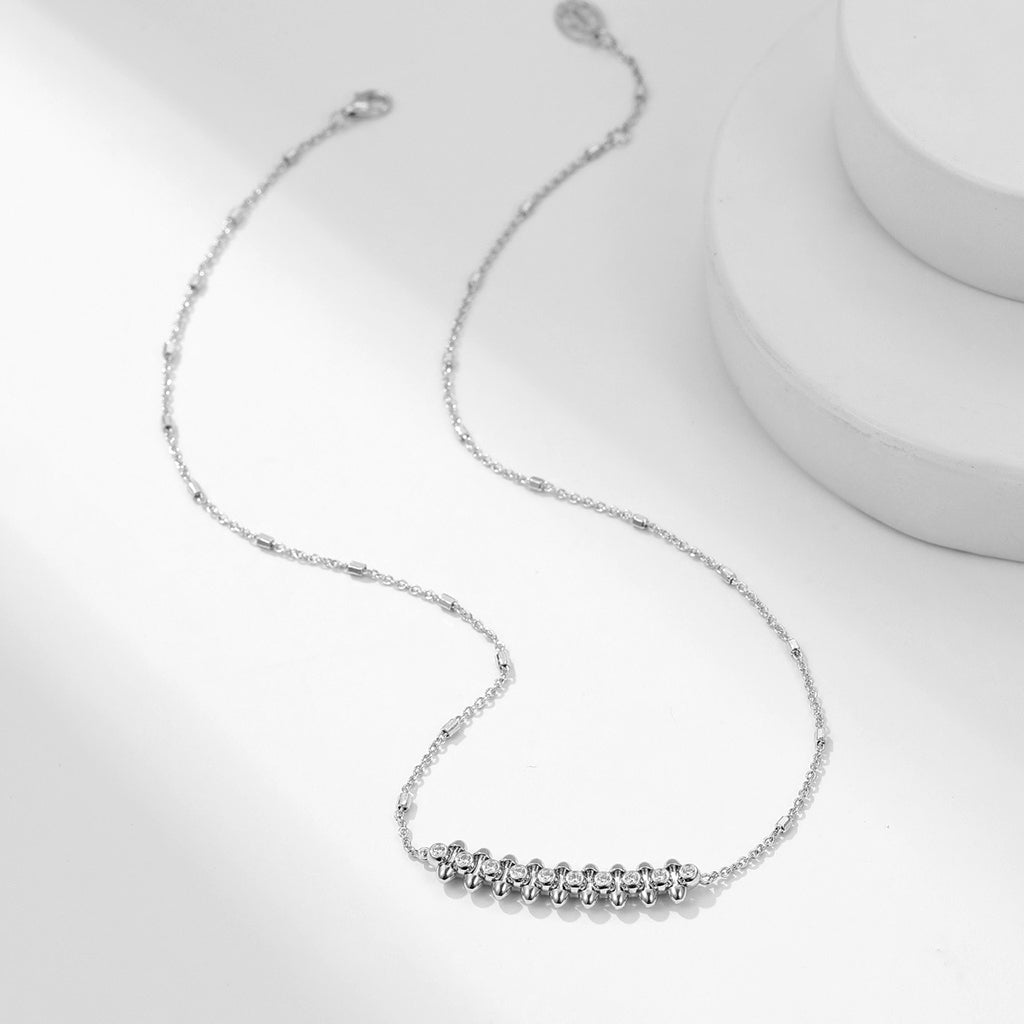 [LUXE JEWELRY] CLASH  MEDIUM DIAMOND NECKLACE