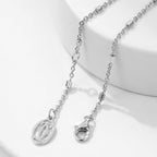 [LUXE JEWELRY] CLASH  MEDIUM DIAMOND NECKLACE