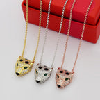 [LUXE JEWELRY] PANTHERE FULL DIAMOND NECKLACE
