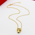 [LUXE JEWELRY] PANTHERE FULL DIAMOND NECKLACE