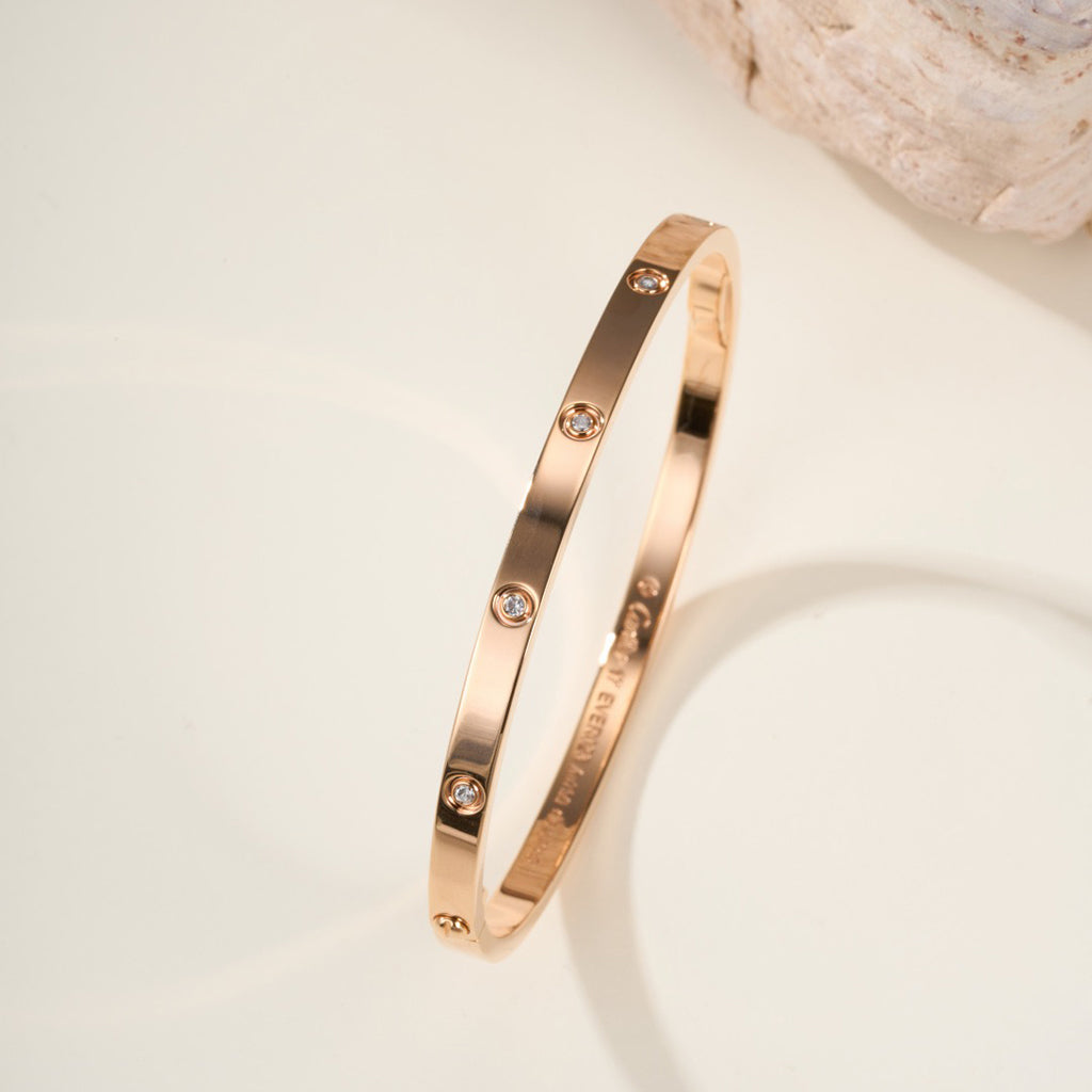 [LUXE JEWELRY] LOVE BRACELET 3.65MM 10 DIAMONDS