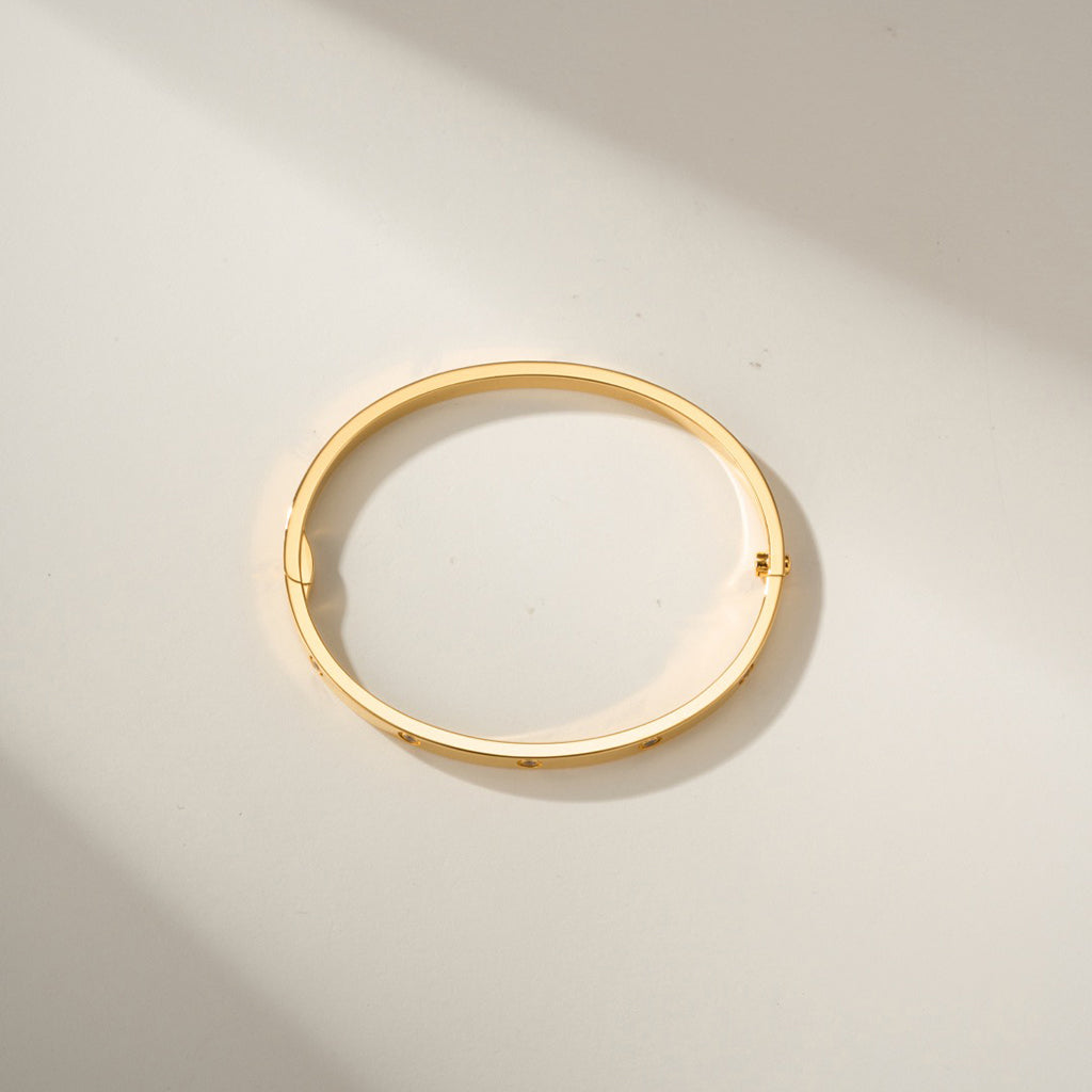 [LUXE JEWELRY] LOVE BRACELET 3.65MM 10 DIAMONDS