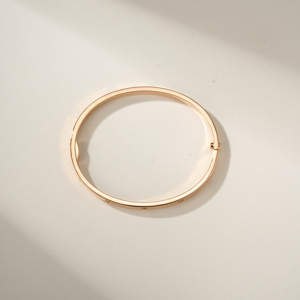 [LUXE JEWELRY] LOVE BRACELET 3.65MM 10 DIAMONDS