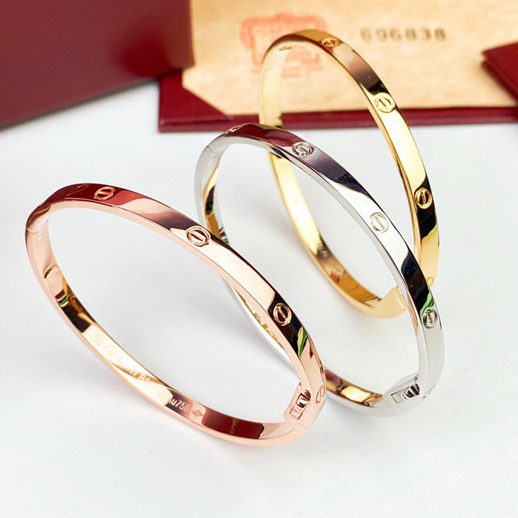 [LUXE JEWELRY] LOVE BRACELET 3.65MM NO DIAMONDS