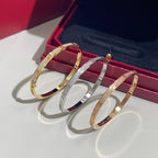 [LUXE JEWELRY] LOVE BRACELET 3.65MM DIAMOND-PAVED