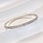 [LUXE JEWELRY] LOVE BRACELET 3.65MM DIAMOND-PAVED