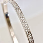 [LUXE JEWELRY] LOVE BRACELET 3.65MM DIAMOND-PAVED