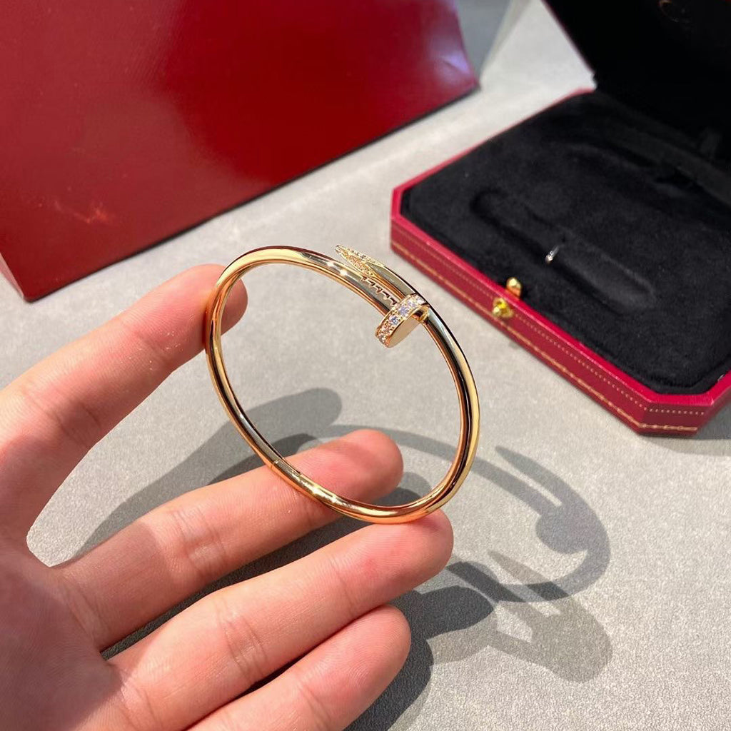 [LUXE JEWELRY] JUSTE BRACELET 2.5MM DIAMONDS