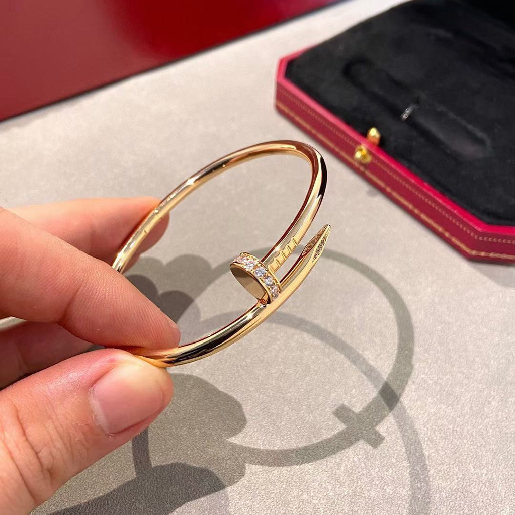 [LUXE JEWELRY] JUSTE BRACELET 2.5MM DIAMONDS