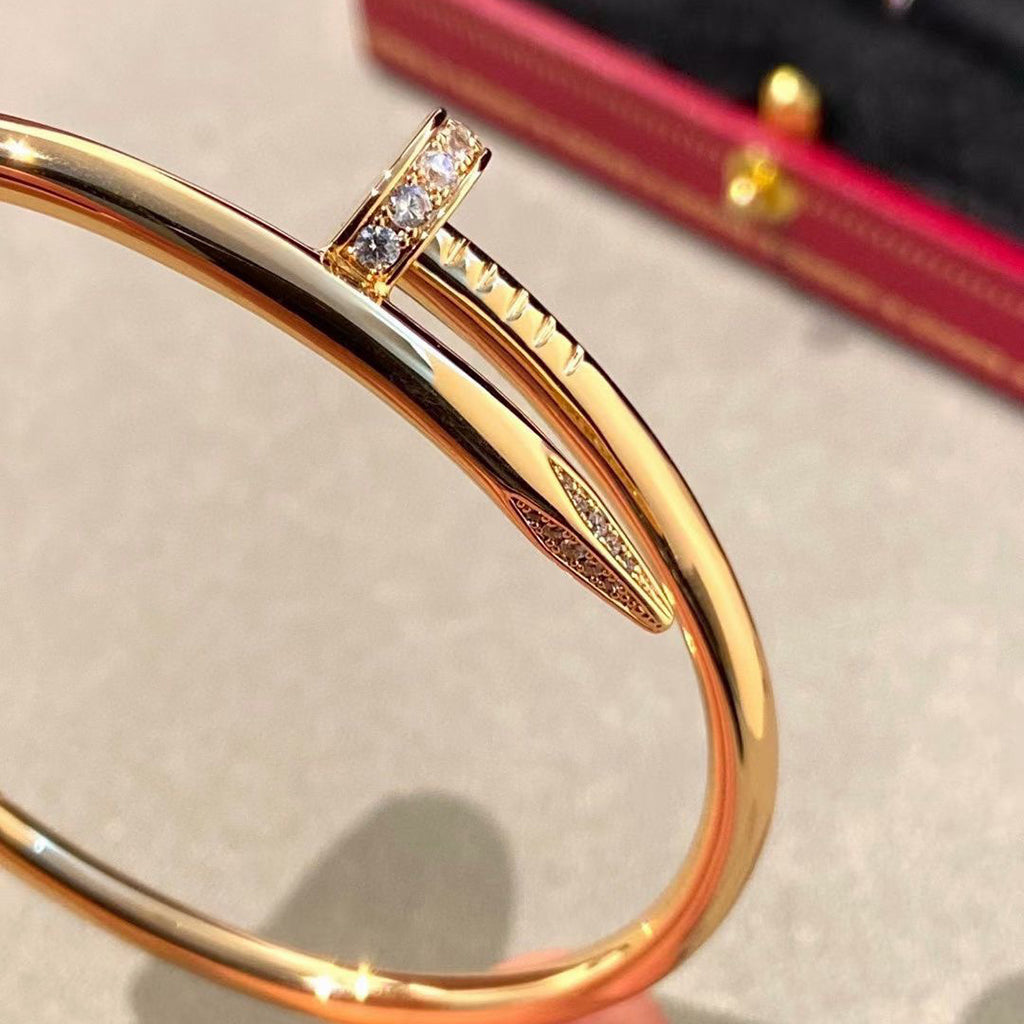 [LUXE JEWELRY] JUSTE BRACELET 2.5MM DIAMONDS