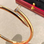 [LUXE JEWELRY] JUSTE BRACELET 2.5MM DIAMONDS