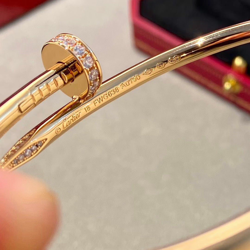 [LUXE JEWELRY] JUSTE BRACELET 2.5MM DIAMONDS