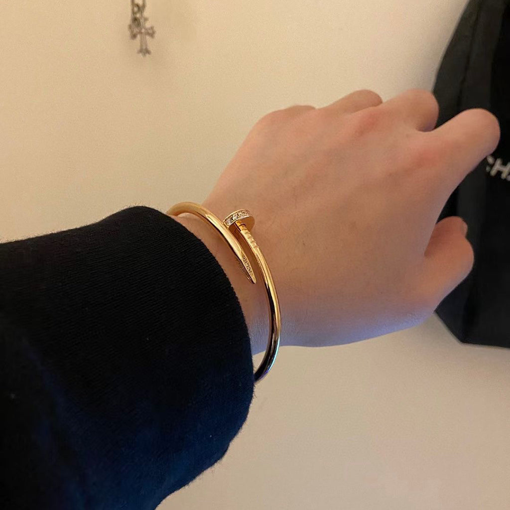 [LUXE JEWELRY] JUSTE BRACELET 2.5MM DIAMONDS