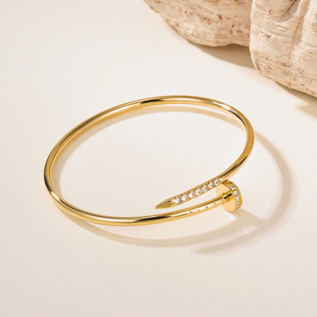 [LUXE JEWELRY] JUSTE BRACELET 2.5MM DIAMONDS