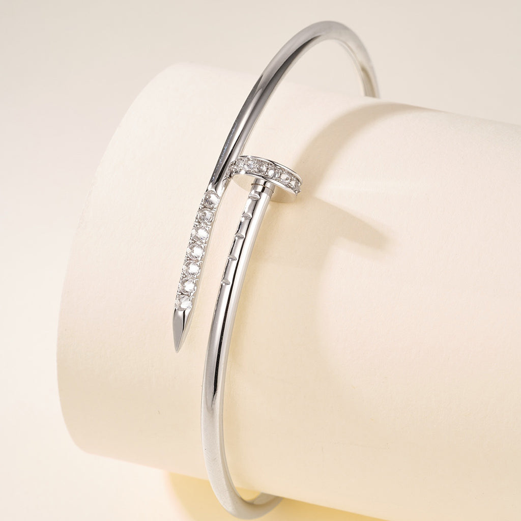 [LUXE JEWELRY] JUSTE BRACELET 2.5MM DIAMONDS
