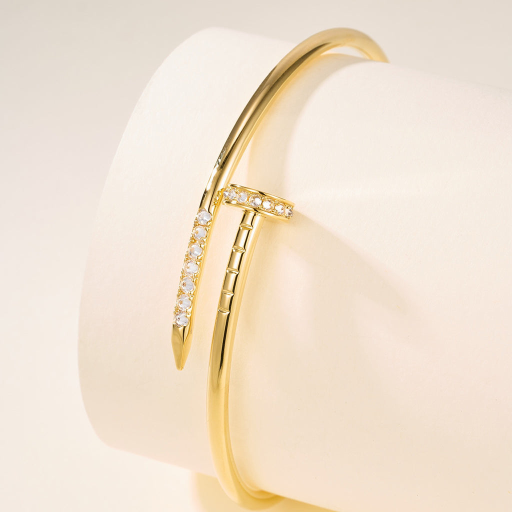 [LUXE JEWELRY] JUSTE BRACELET 2.5MM DIAMONDS