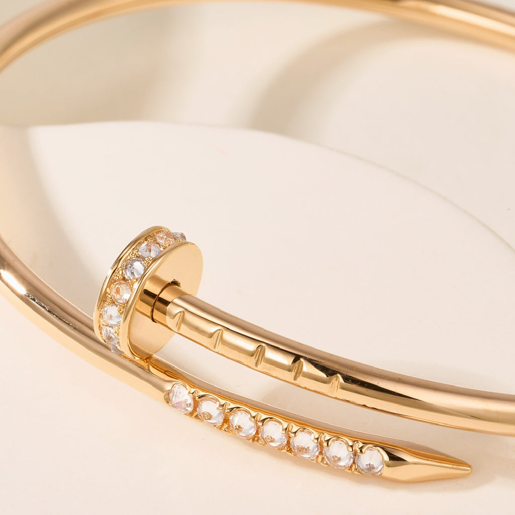 [LUXE JEWELRY] JUSTE BRACELET 2.5MM DIAMONDS