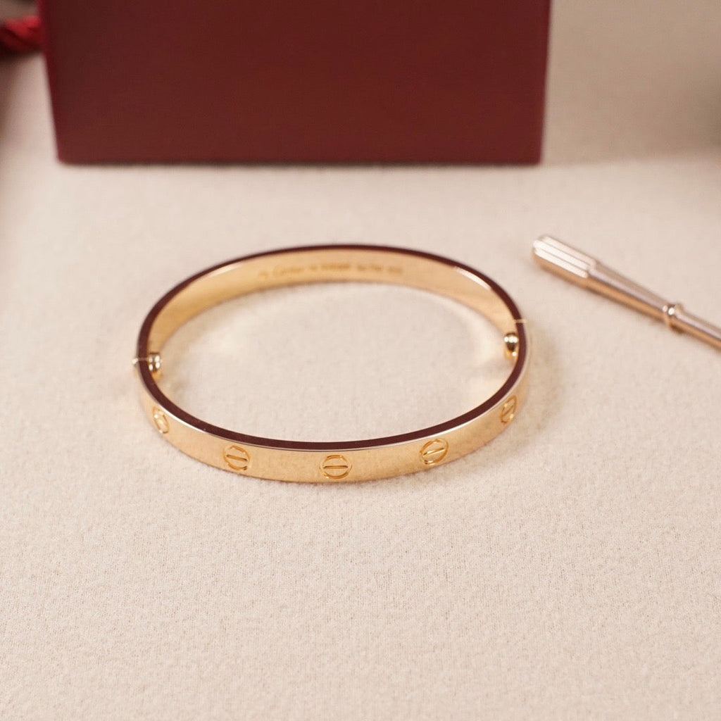 [LUXE JEWELRY] LOVE BRACELET 6.1MM NO DIAMONDS