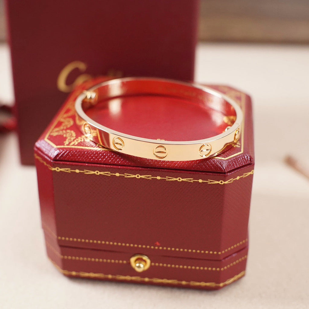 [LUXE JEWELRY] LOVE BRACELET 6.1MM NO DIAMONDS