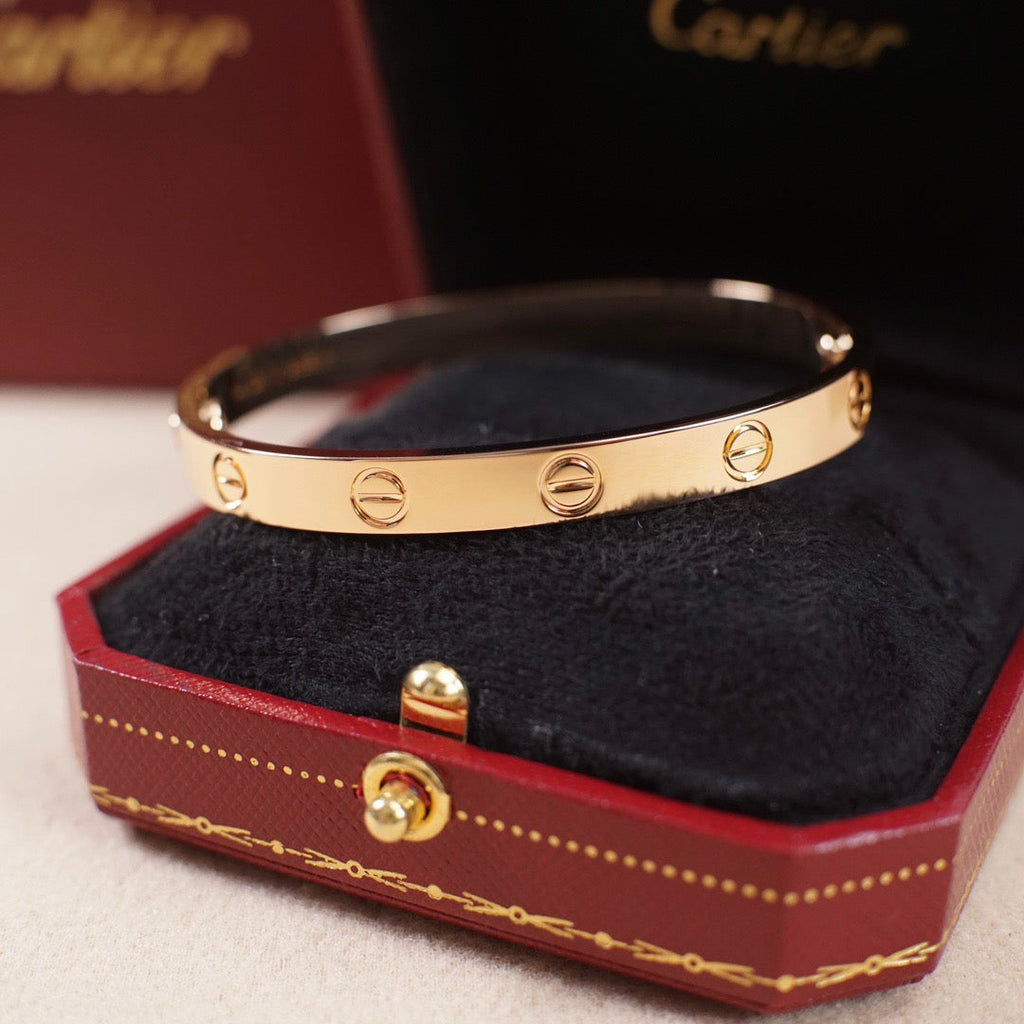 [LUXE JEWELRY] LOVE BRACELET 6.1MM NO DIAMONDS
