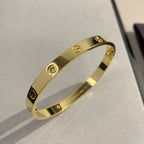[LUXE JEWELRY] LOVE BRACELET 6.1MM 4 DIAMONDS
