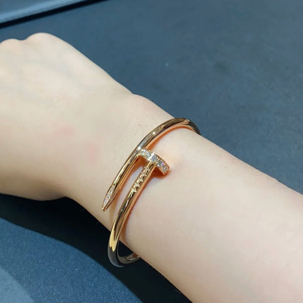 [LUXE JEWELRY] JUSTE BRACELET 3.5MM DIAMONDS