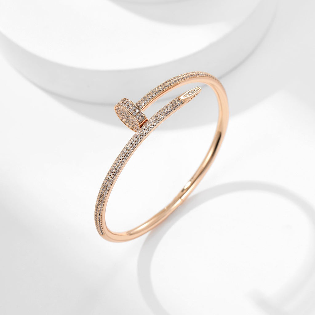 [LUXE JEWELRY] JUSTE BRACELET 3.5MM ALL DIAMONDS