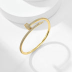 [LUXE JEWELRY] JUSTE BRACELET 3.5MM ALL DIAMONDS