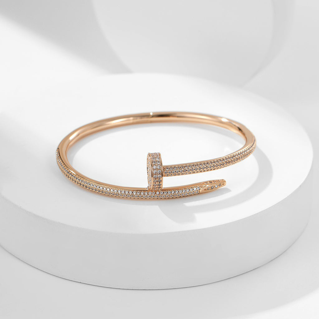[LUXE JEWELRY] JUSTE BRACELET 3.5MM ALL DIAMONDS