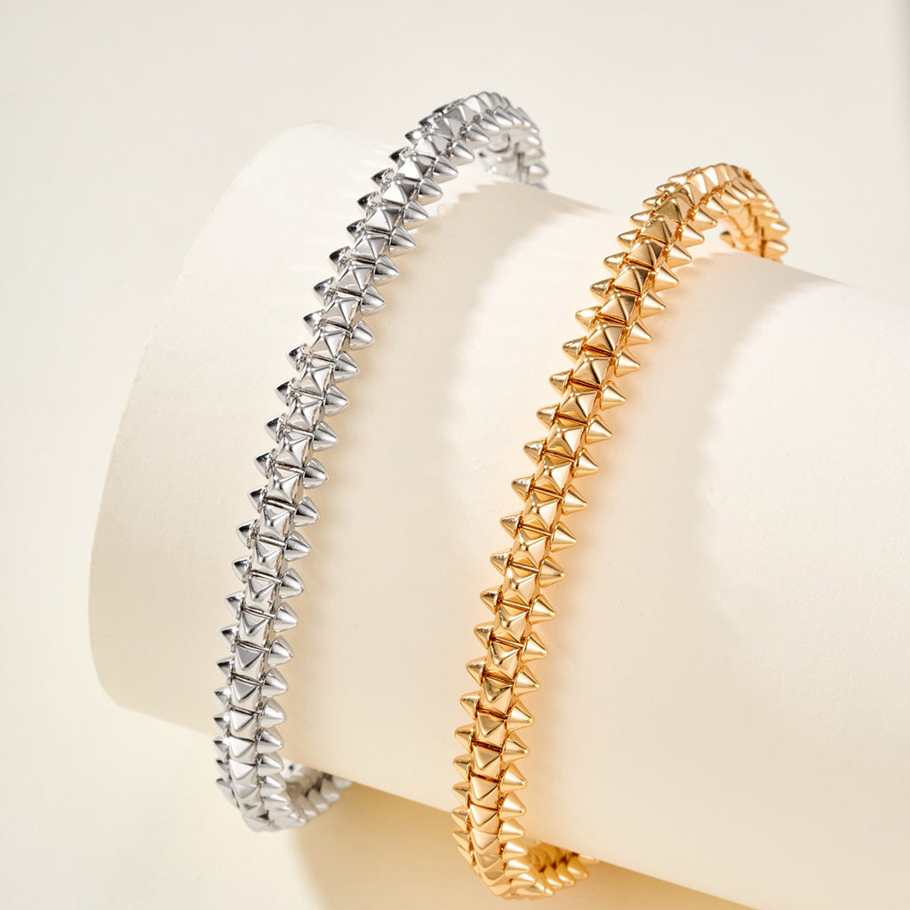 [LUXE JEWELRY] CLASH  BRACELET MEDIUM 8MM