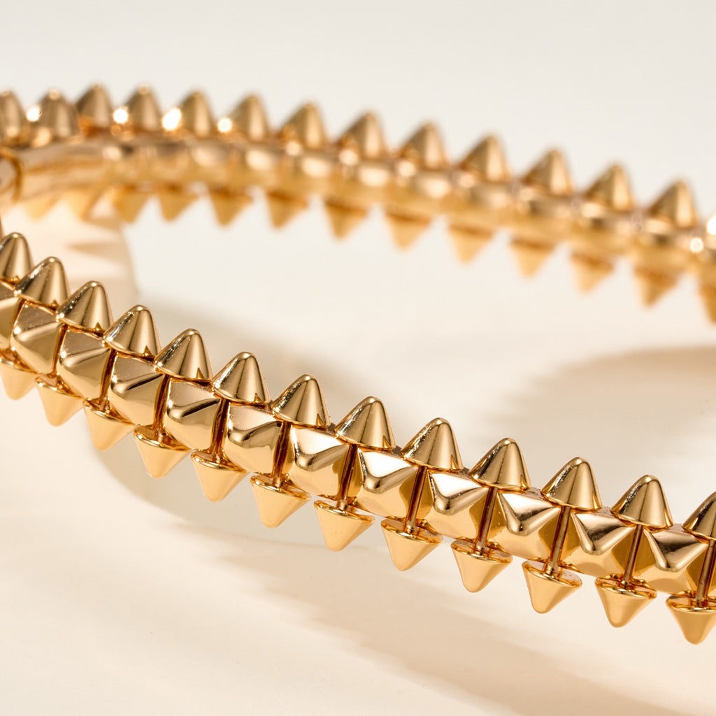 [LUXE JEWELRY] CLASH  BRACELET MEDIUM 8MM