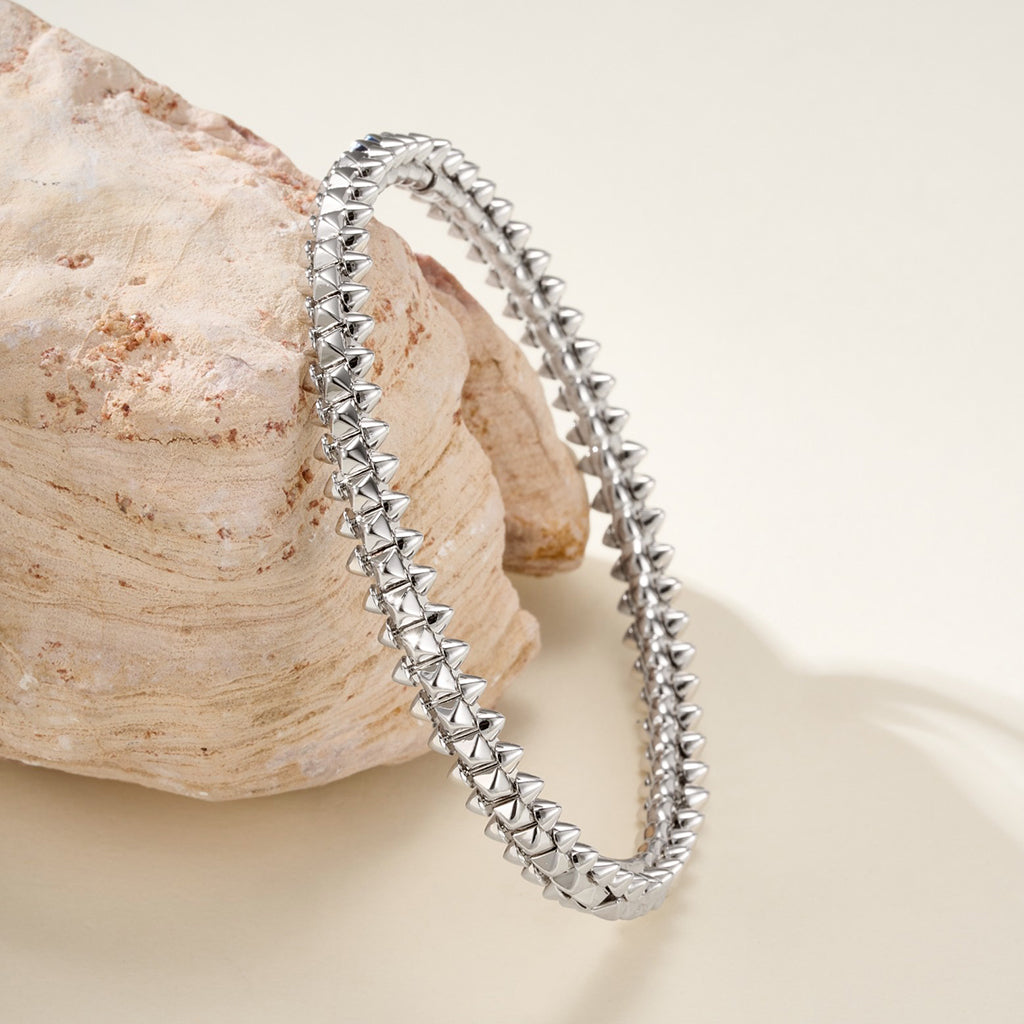 [LUXE JEWELRY] CLASH  BRACELET MEDIUM 8MM