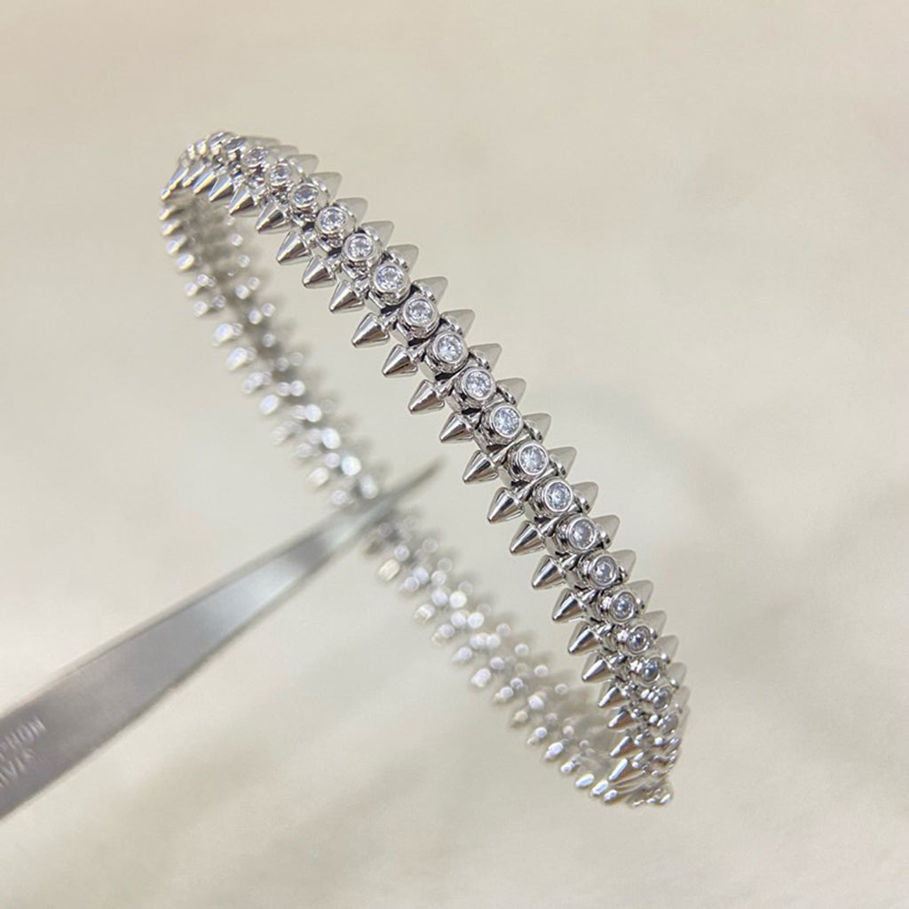 [LUXE JEWELRY] CLASH  BRACELET 8MM DIAMONDS