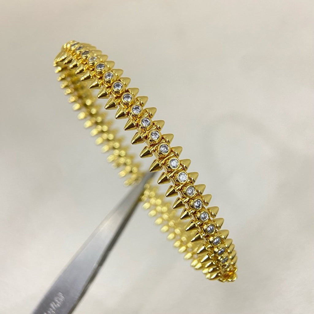[LUXE JEWELRY] CLASH  BRACELET 8MM DIAMONDS