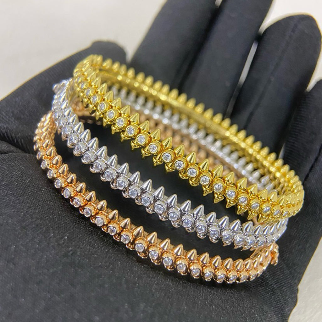 [LUXE JEWELRY] CLASH  BRACELET 8MM DIAMONDS