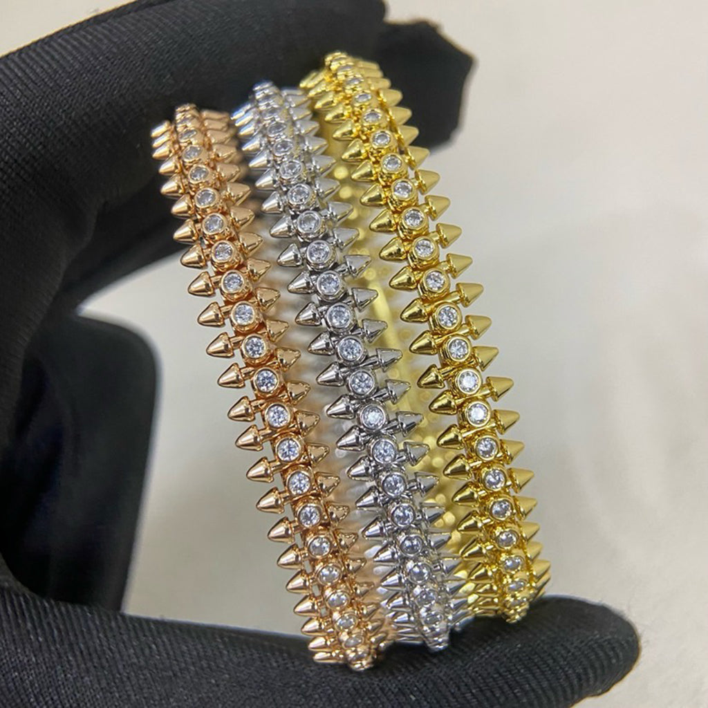 [LUXE JEWELRY] CLASH  BRACELET 8MM DIAMONDS