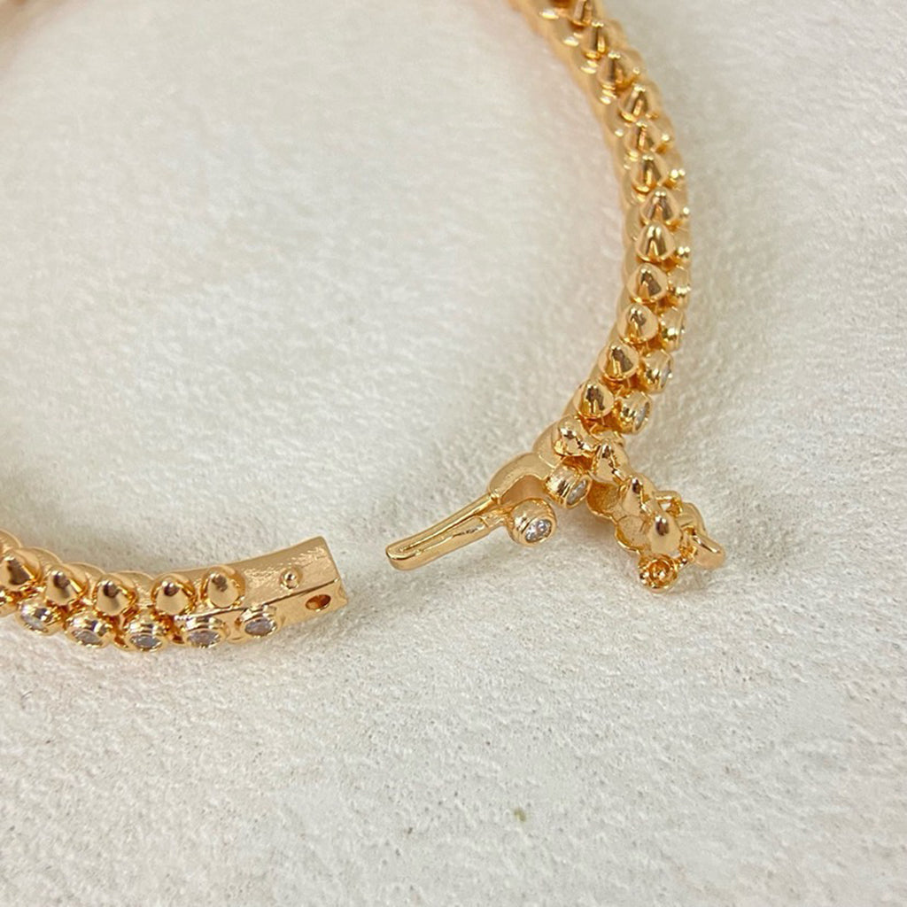 [LUXE JEWELRY] CLASH  BRACELET 8MM DIAMONDS