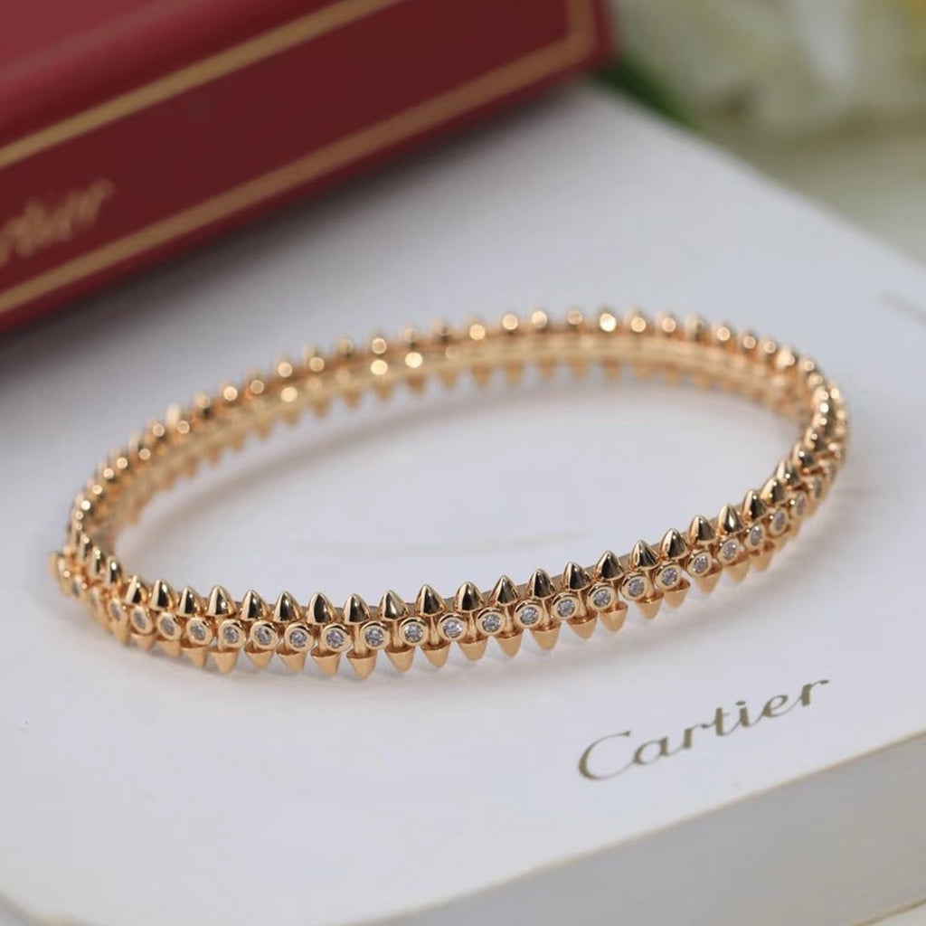 [LUXE JEWELRY] CLASH  BRACELET 8MM DIAMONDS