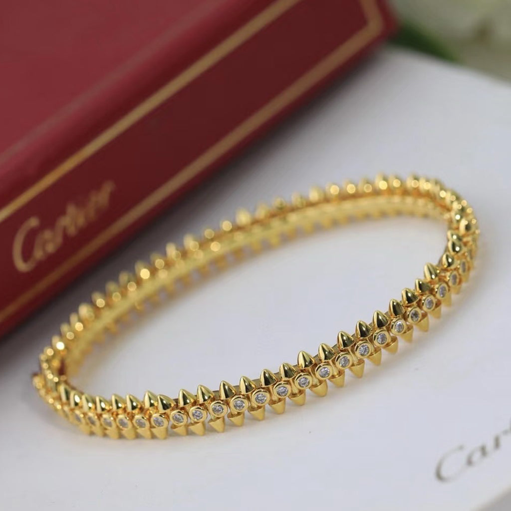 [LUXE JEWELRY] CLASH  BRACELET 8MM DIAMONDS