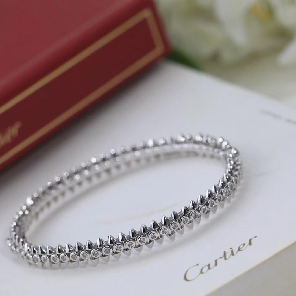 [LUXE JEWELRY] CLASH  BRACELET 8MM DIAMONDS