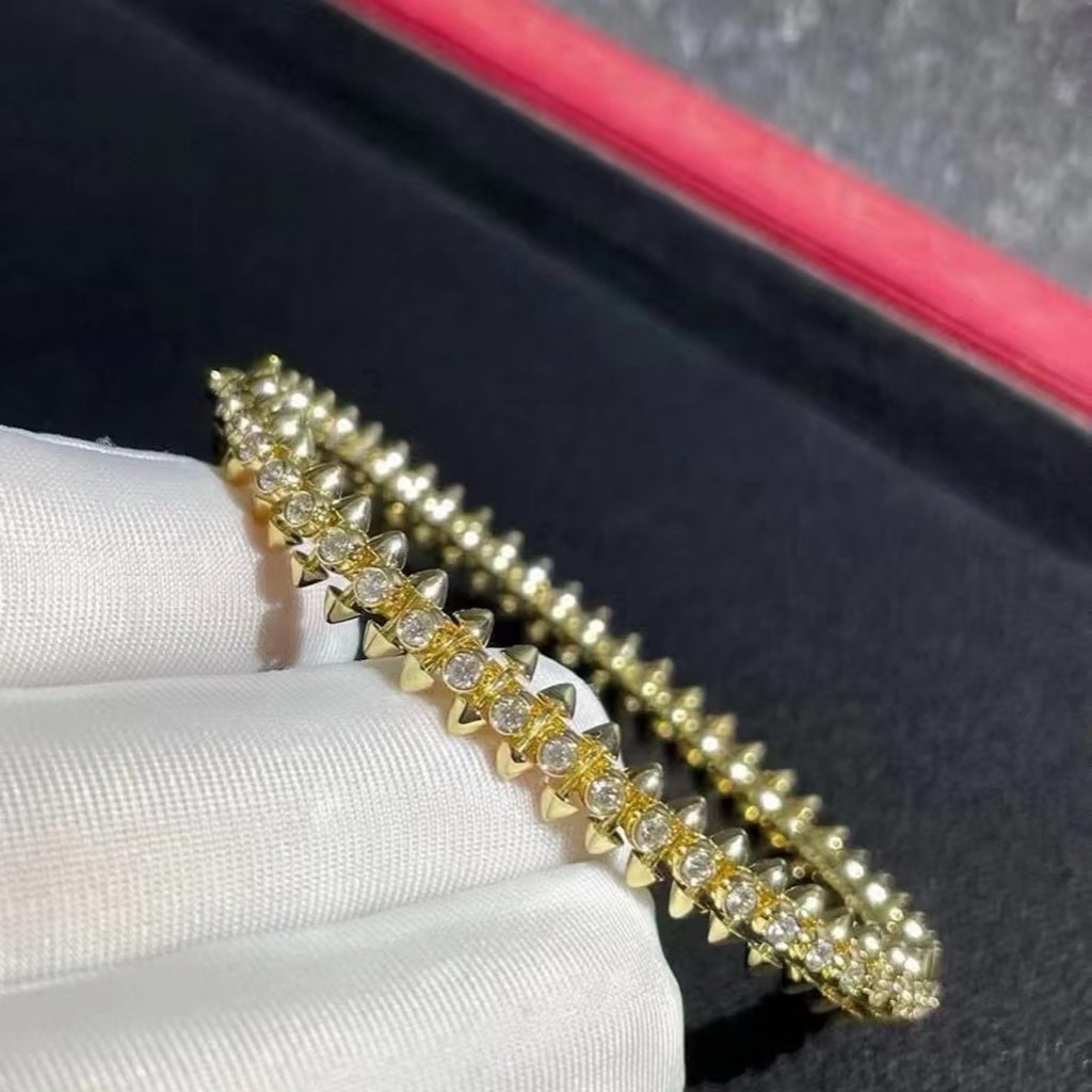 [LUXE JEWELRY] CLASH  BRACELET 8MM DIAMONDS